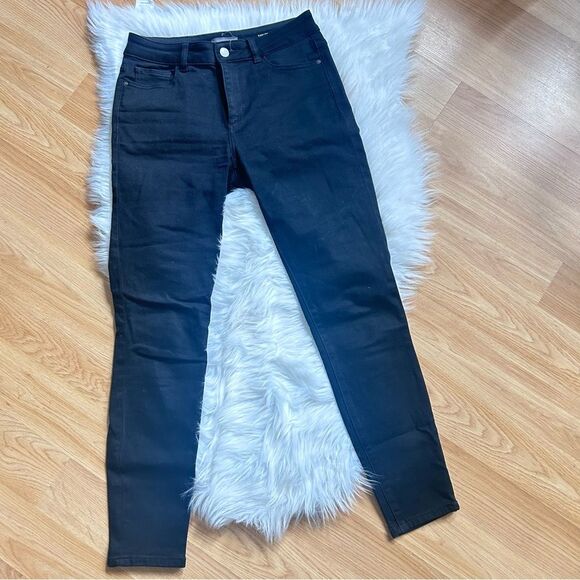 DL1961 Taylor Ankle Jeans Black Size 27 - Picture 4 of 4